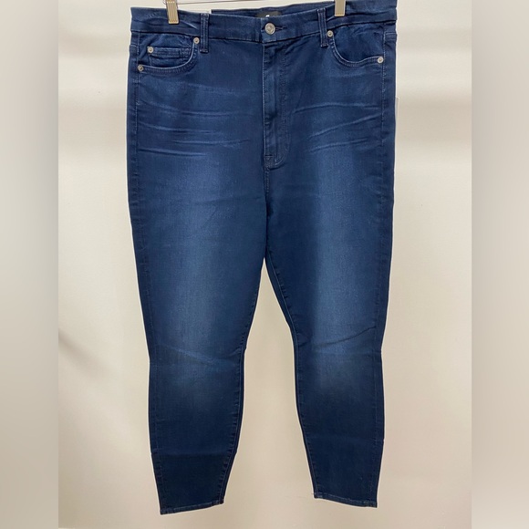 BNWT Aubrey High Waist Skinny Jeans, 7 For All Mankind, Premium Denim - Picture 2 of 6